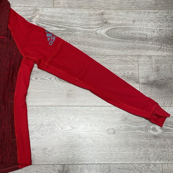 Adidas Climalite Performer Baseline Quarter Zip Performance Pullover Top S - Picture 5 of 16